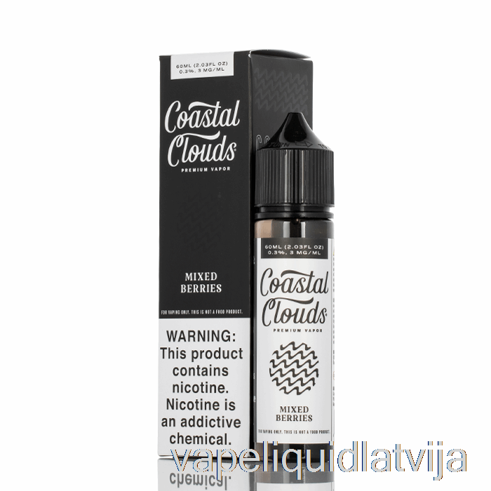 Jauktas Ogas - Piekrastes Mākoņi Co. - 60 Ml 3 Mg Vape šķidruma